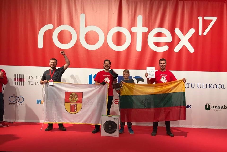 KU robotas – Europos čempionas