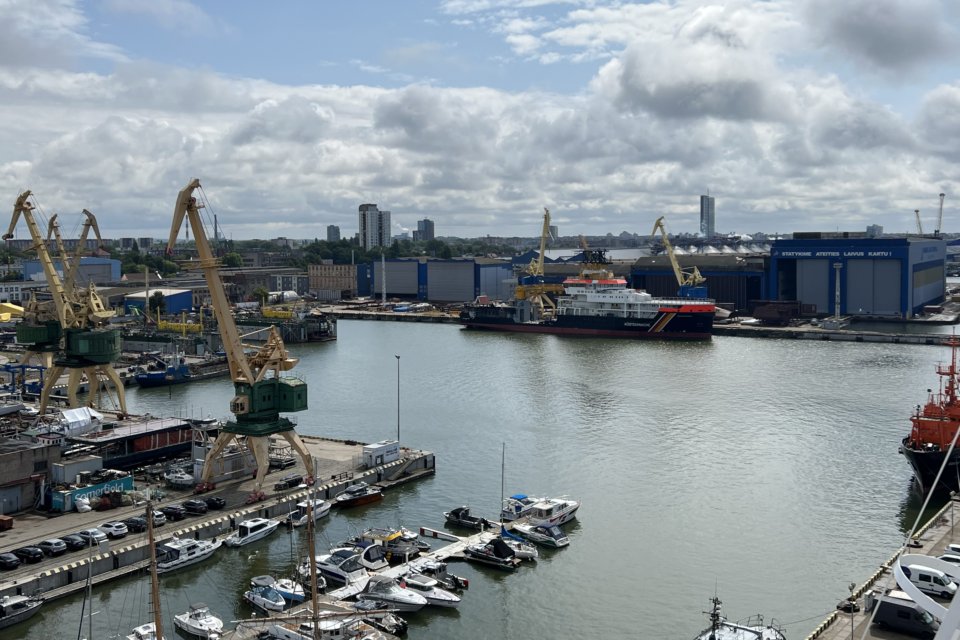 Uosto direkcija investuoja ir į Vakarų Baltijos laivų statyklos krantines