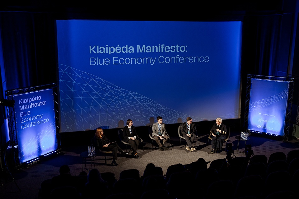 Ekspertai diskutavo apie mėlynosios ekonomikos svarbą