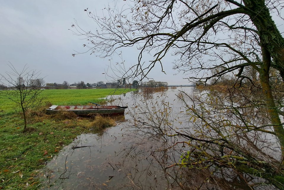 Potvynis Klaipėdos rajone slūgsta