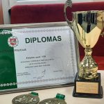 Klaipėdos apskrities policijos komanda mišriojo tinklinio varžybose iškovojo bronzą