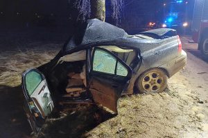 Žvelsėnuose žuvo vairuotojas