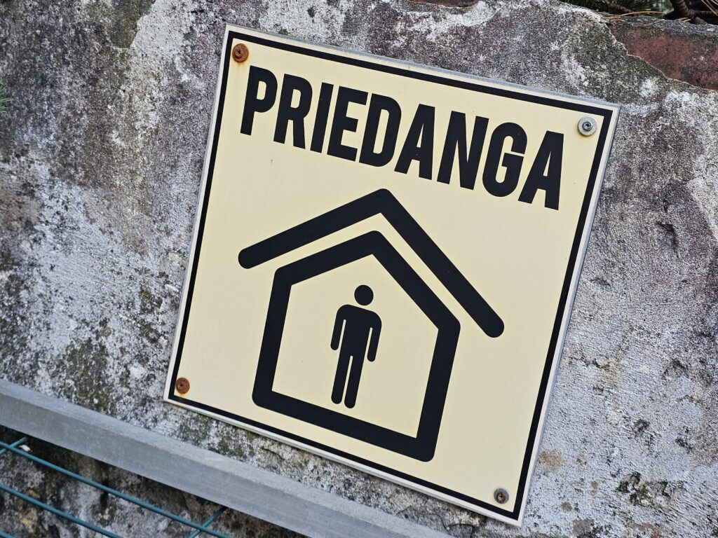 Priedanga. Priedangos ženklas