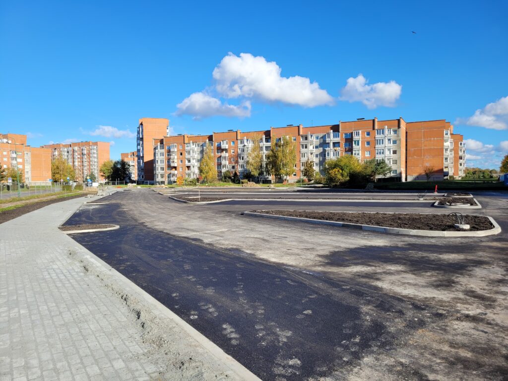 Lūžų- Mogiliovo parkingas 