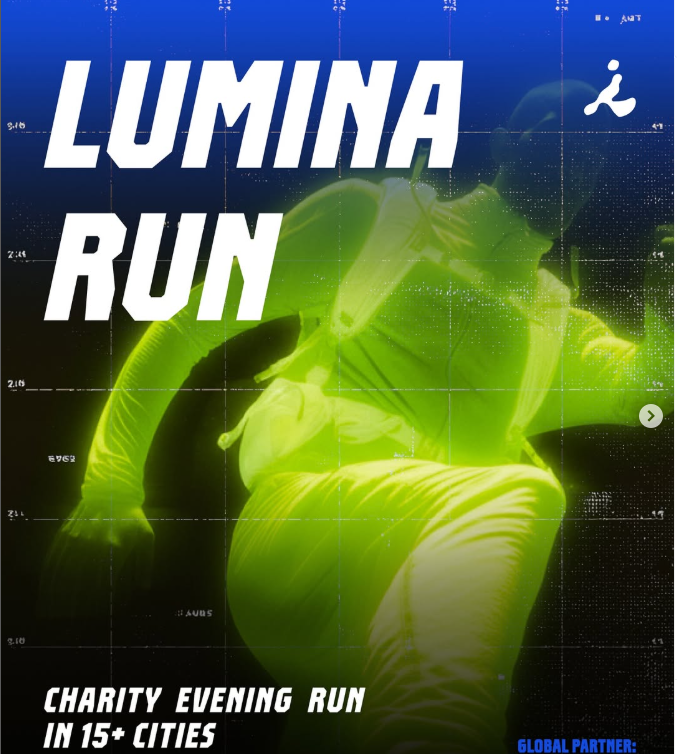 labdaros bėgimas lumina run
