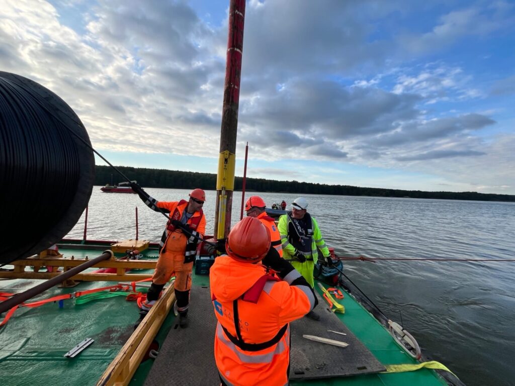 Klaipėdos SGD terminalo elektrifikacijos darbai