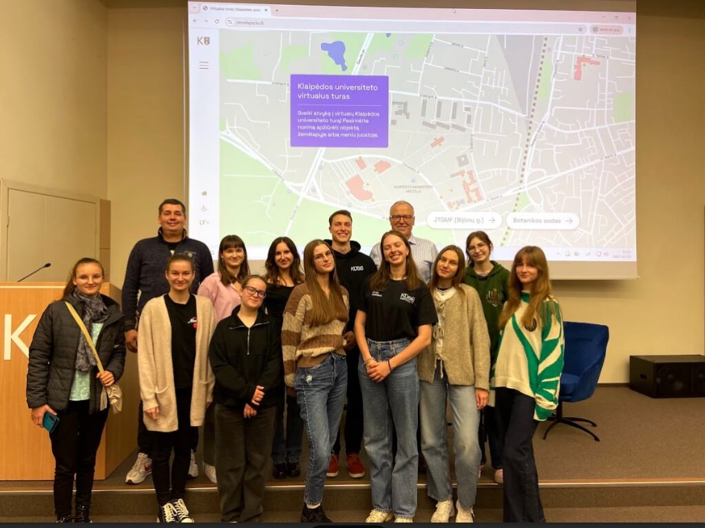 KU virtualus žemėlapis