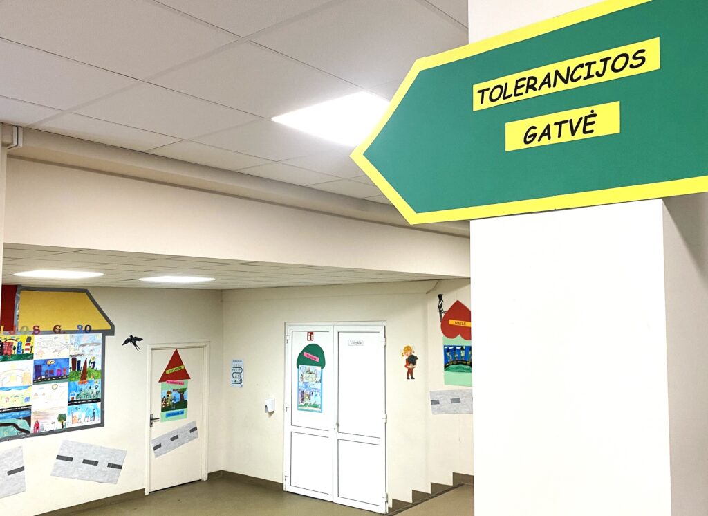 Tolerancijos gatvė „Vyturio“ progimnazijoje