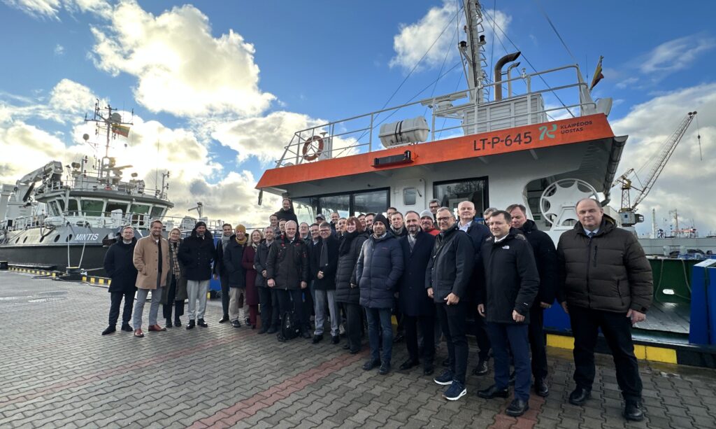 Vokietijos jūrinio verslo delegacija Klaipėdos uoste