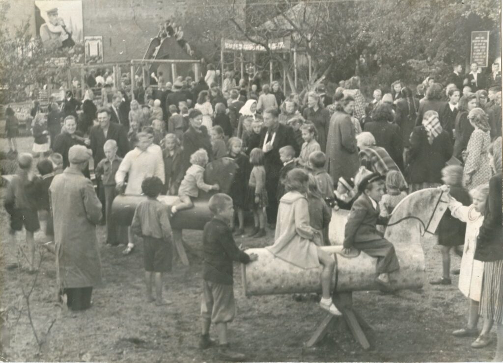 Klaipėdos kultūros ir poilsio parko organizuota šventė „vaikų miestelyje“