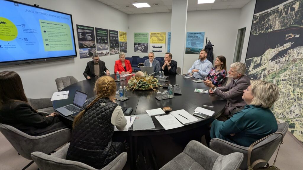 Susitikimas Uosto direkcijoje