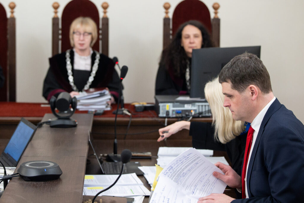 R. Žemaitaitis teisme