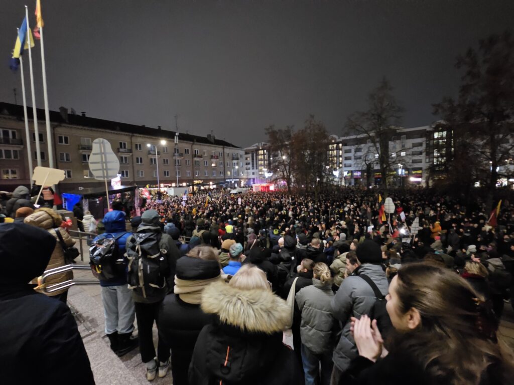 Mitingas Vilniuje