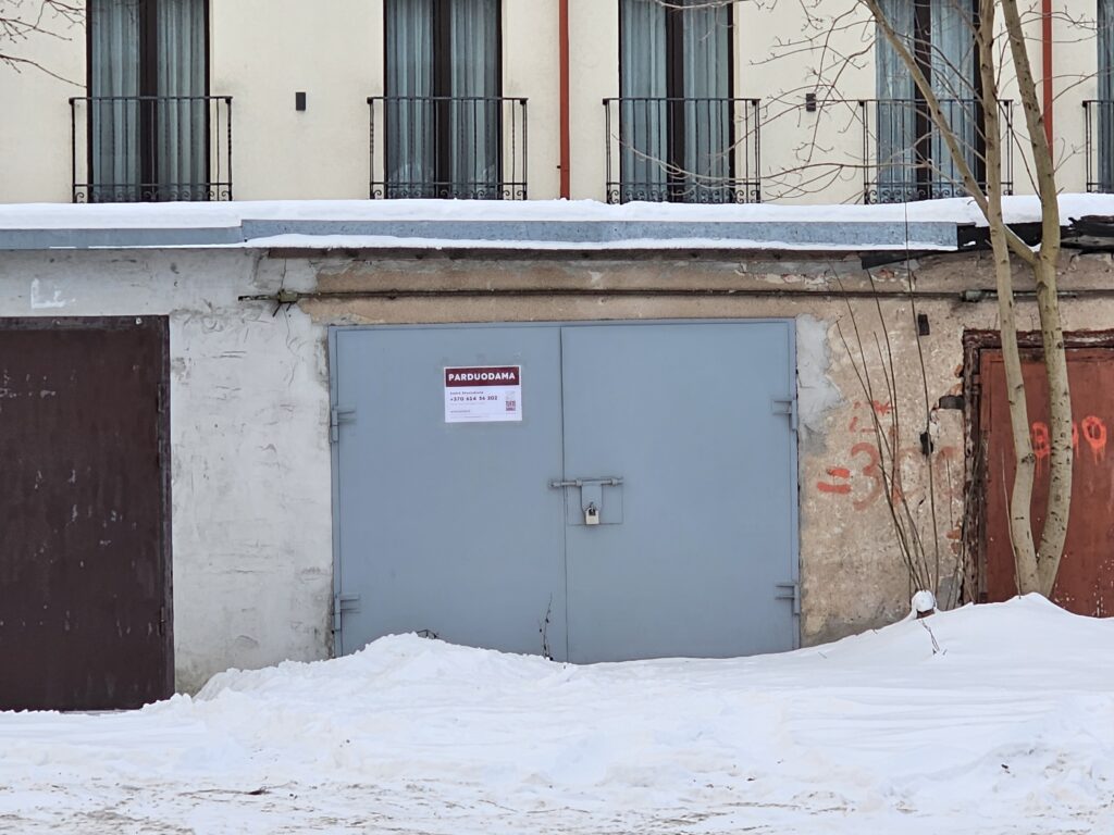 Parduodamas garažas