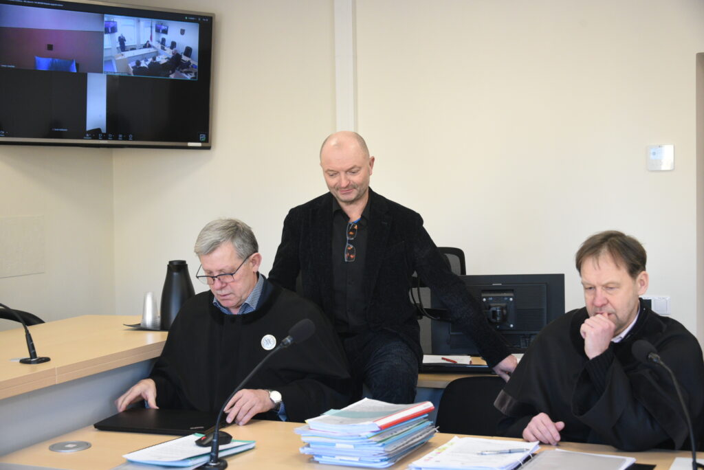 Ričardas Jovaiša teisme