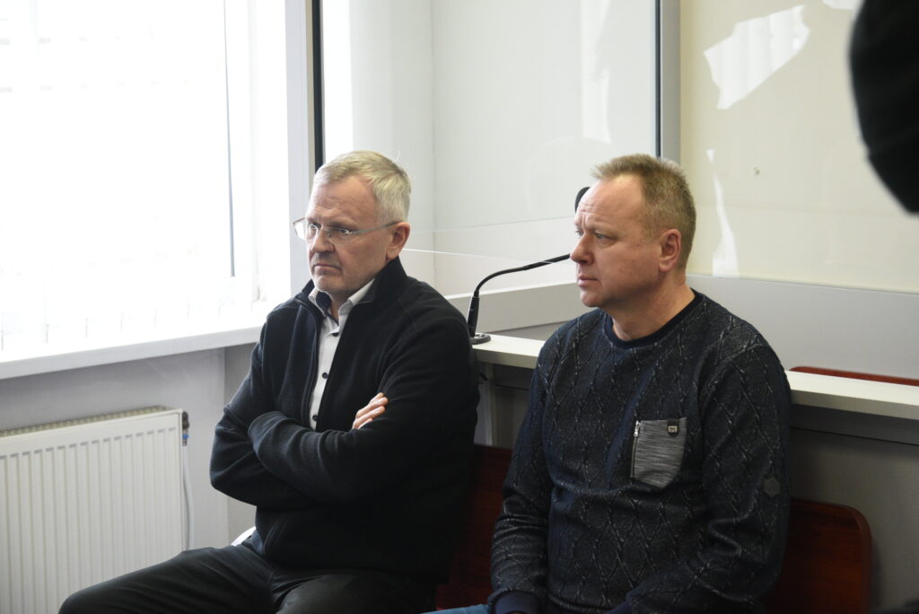 Algirdas Razma ir Saulius Gudas.