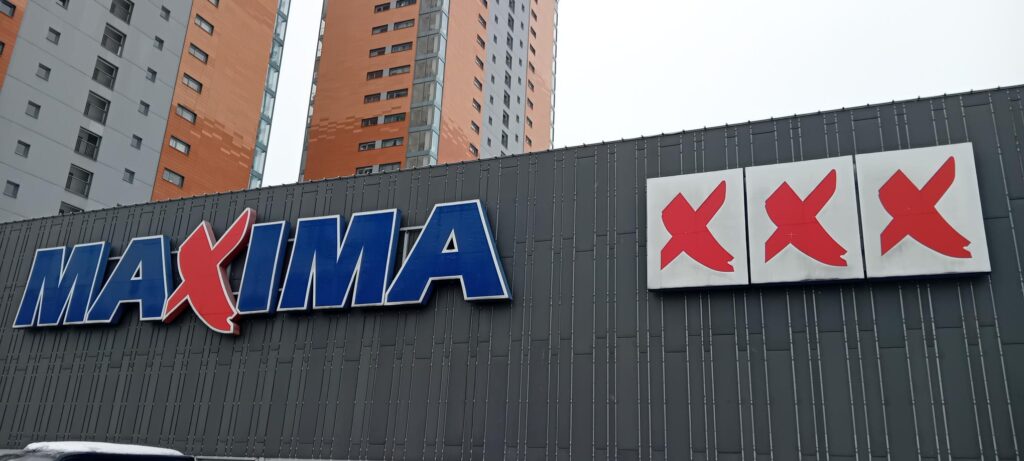 Maxima parduotuvė