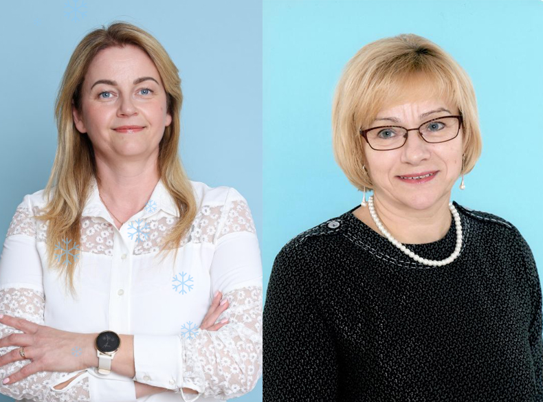 Daiva Šalkauskiene ir Irena Daukšienė.