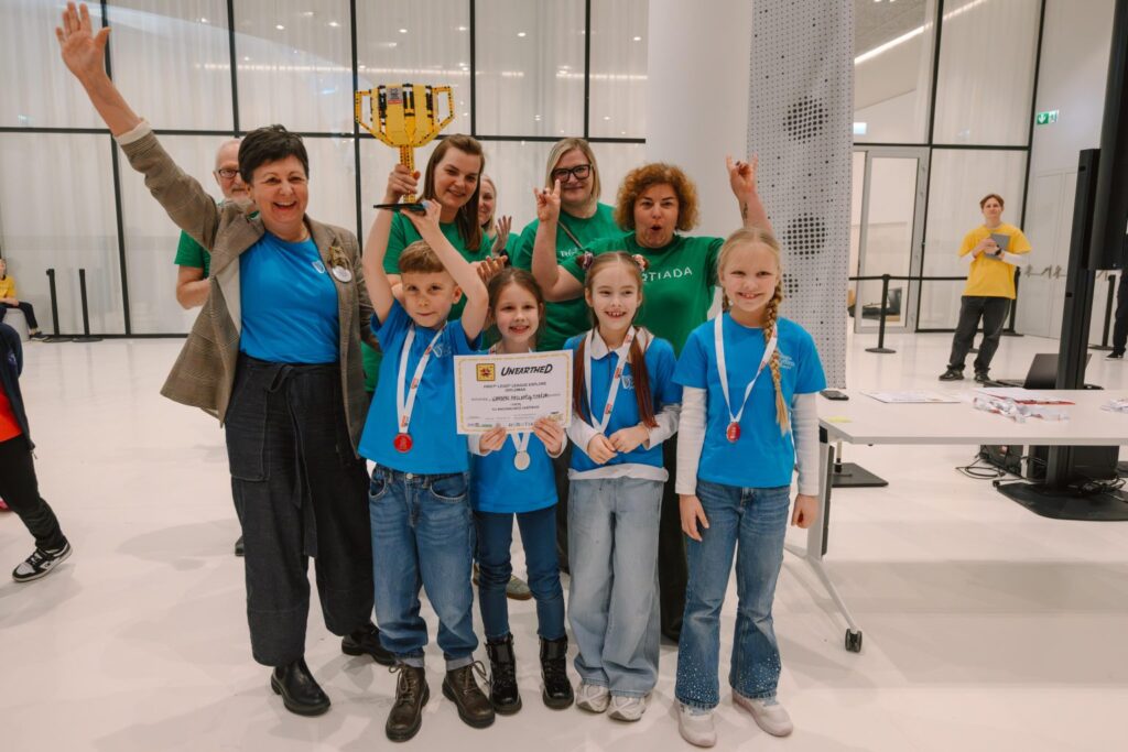 Nugalėtojų komanda. Vydūno gimnazijos nuotr.