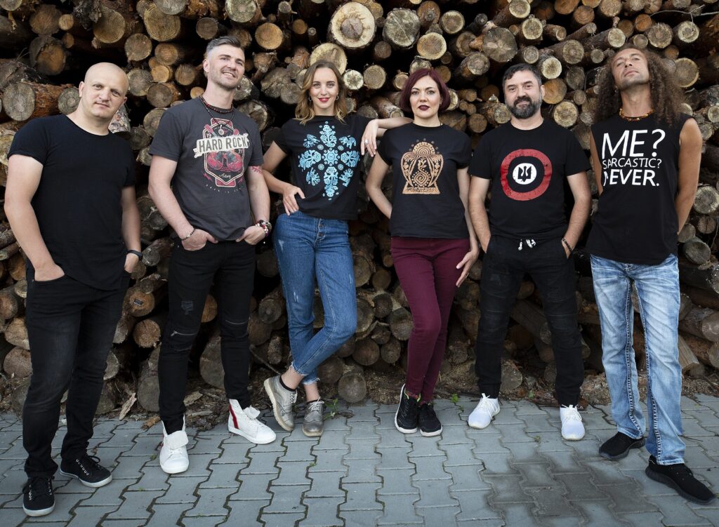 Ukrainos postfolkloro grupė „TaRuta“. Grupės archyvo nuotr.