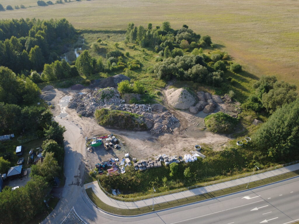 Sąvartynas Medelyno gatvėje
