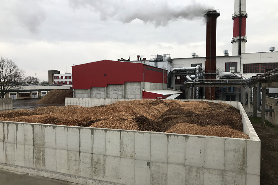 „Klaipėdos energija“ įsirengė aikšteles biokurui
