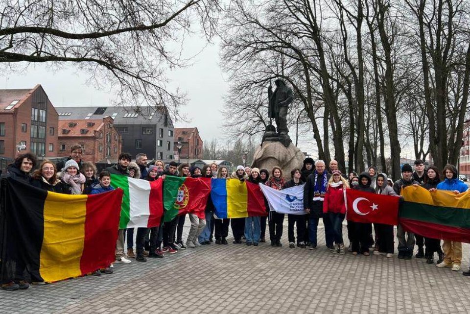 Baltijos gimnazijoje – svečiai iš užsienio