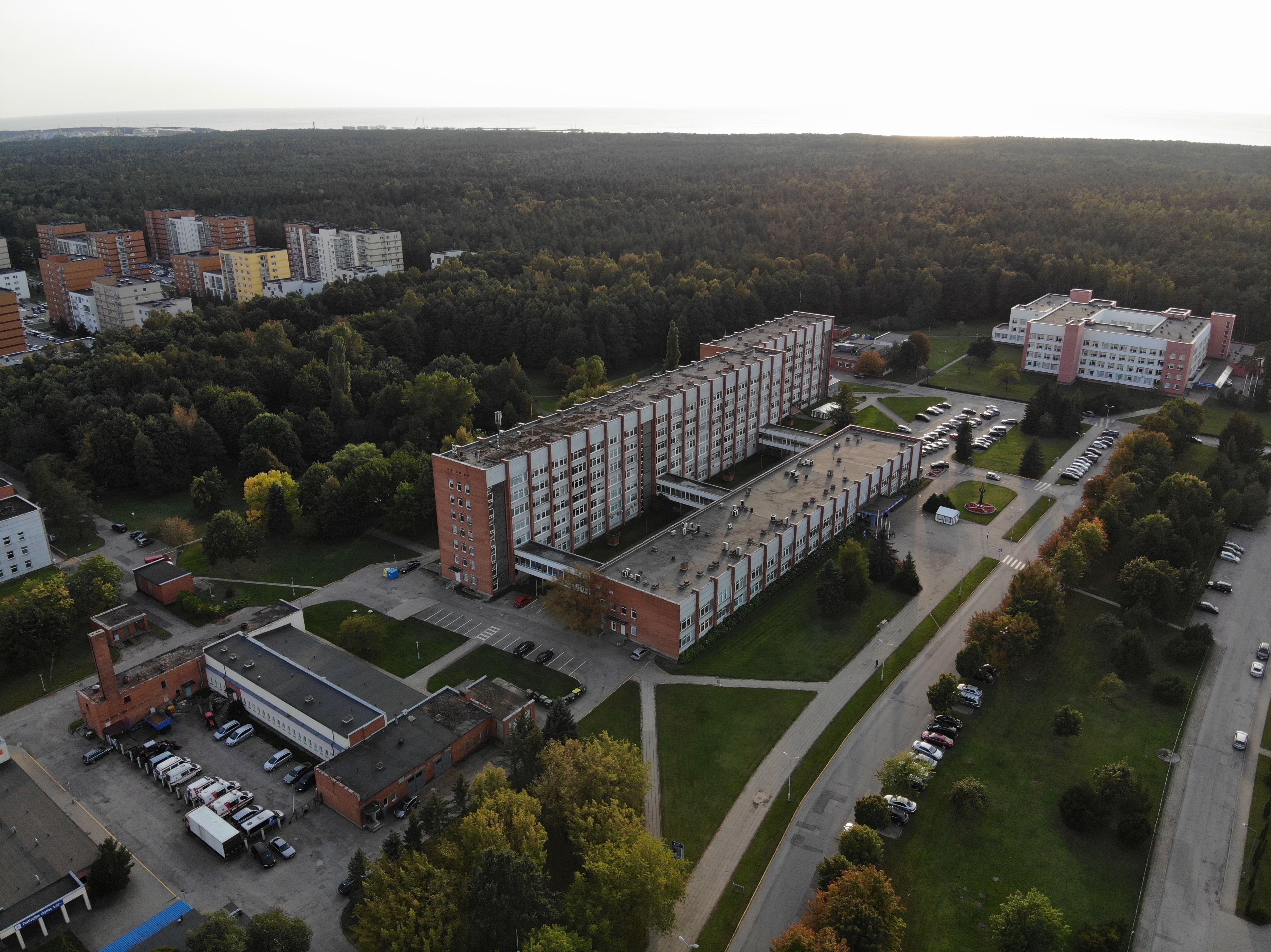 В Клайпедской университетской больнице могут принять 80-90 коронавирусных пациентов