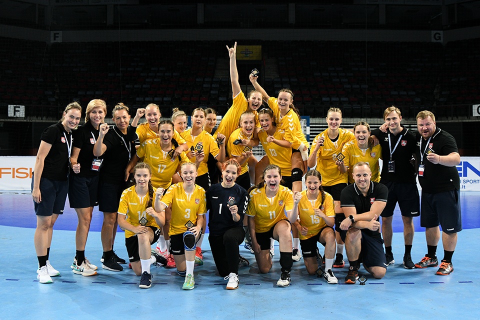 Europos čempionate Klaipėdoje lietuvės rankininkės liko šeštos