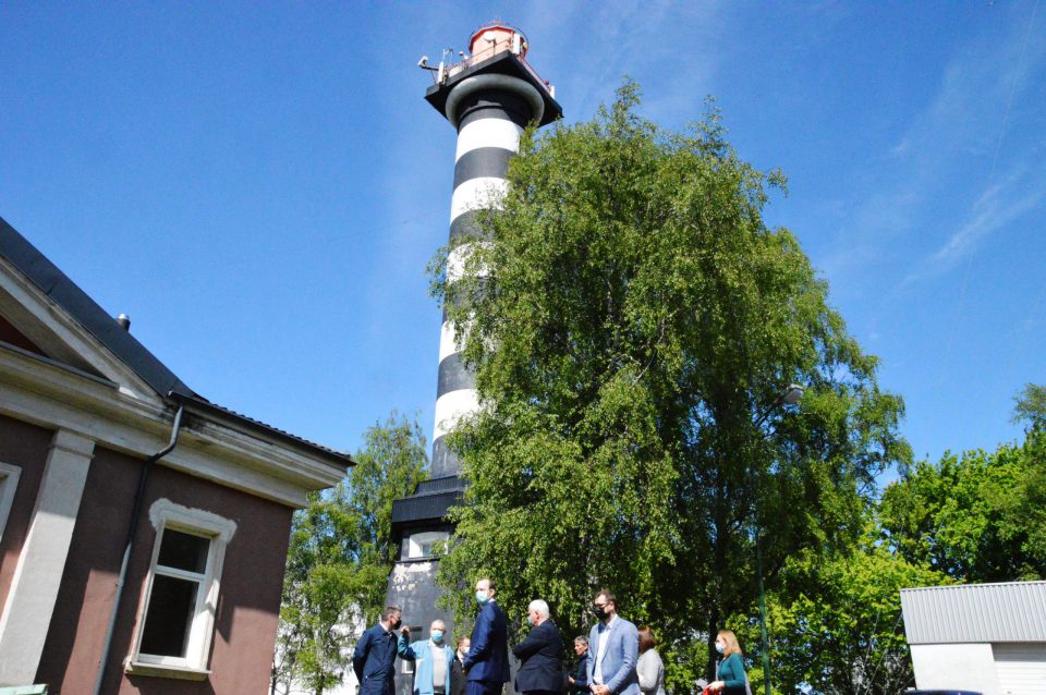Клайпедский маяк откроют для посетителей. Город готовится перенять этот объект в свои руки