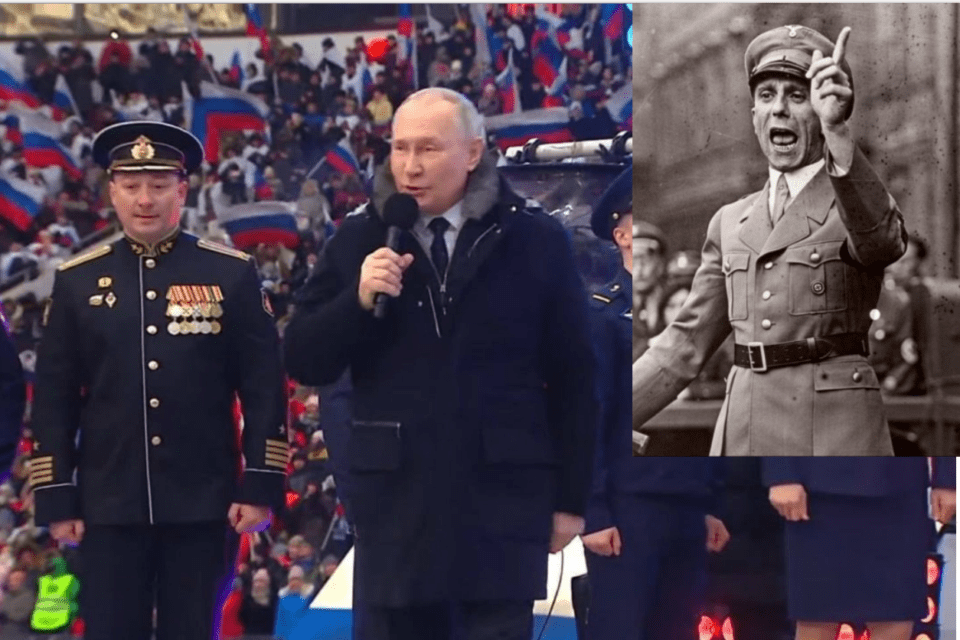 Putino Rusija ir Hitlerio Vokietija: panašumai ir skirtumai