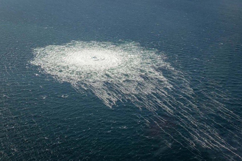 Подводный фейерверк в Балтийском море