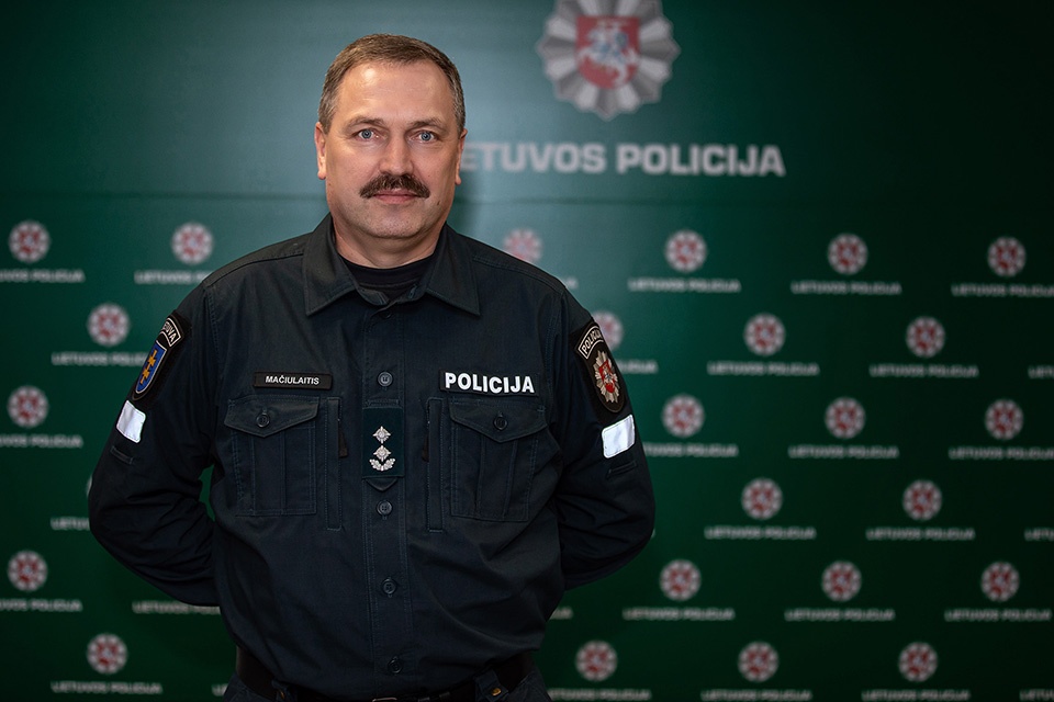 Tarnybą baigia Klaipėdos miesto policijos komisariato viršininkas