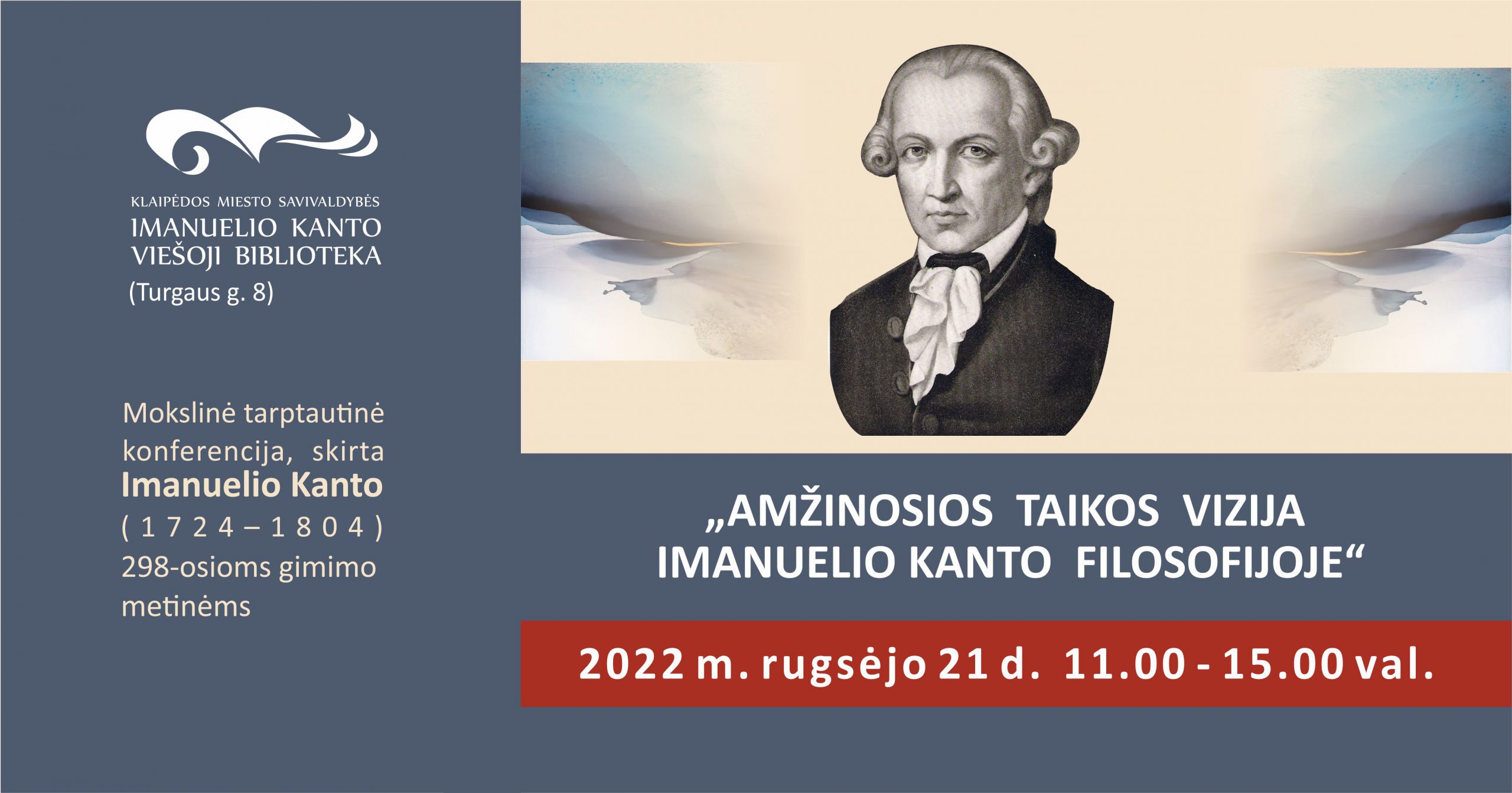 Imanuelio Kanto bibliotekoje vyks mokslinė  konferencija