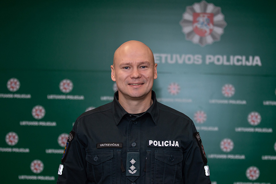 Raimondas Vaitkevičius laikinai vadovaus Telšių policijai