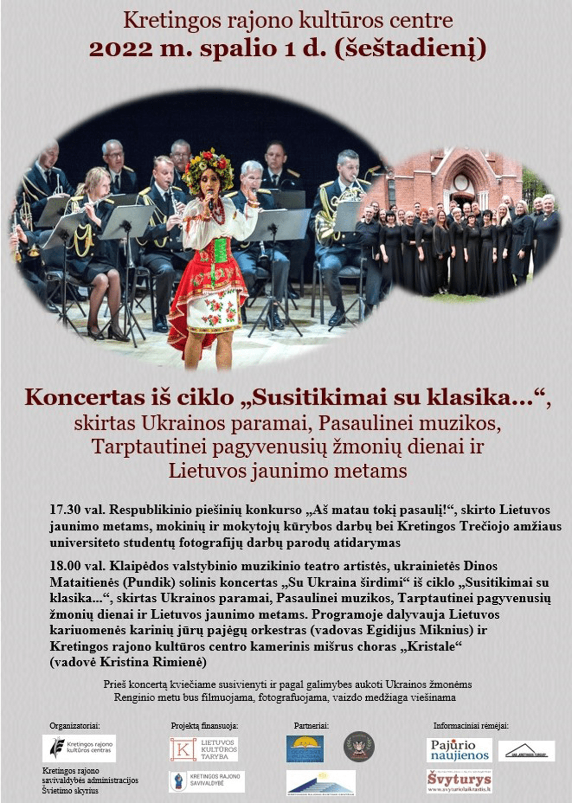 Atvira Klaip da Kretingoje Koncert Ciklas Atvira Klaip da Atvira Klaip da Kretingoje Koncert Ciklas Atvira Klaip da