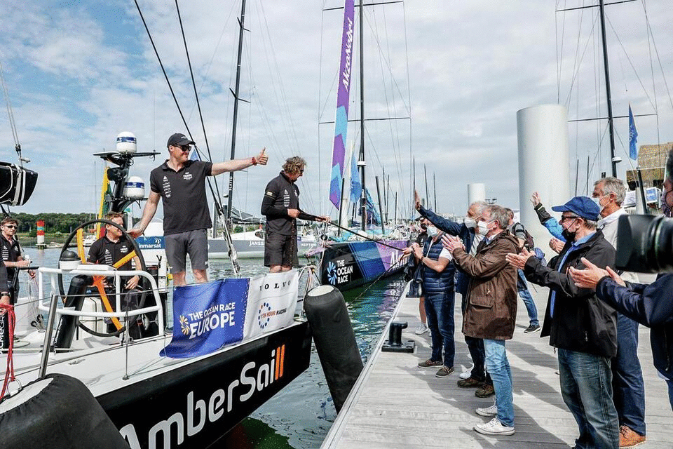 „Ambersail-2“ įgula startavo iššūkių kupiname pirmajame „The Ocean Race Europe“ etape