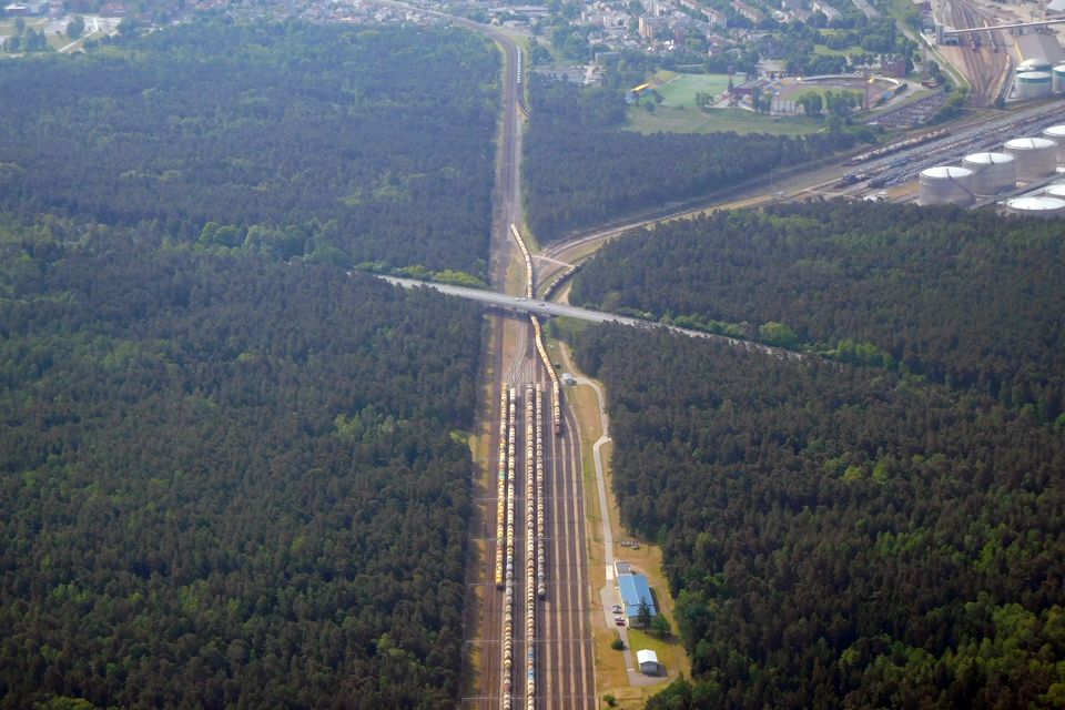 Железнодорожники Литвы утверждают, что не тронут Гируляйский лес