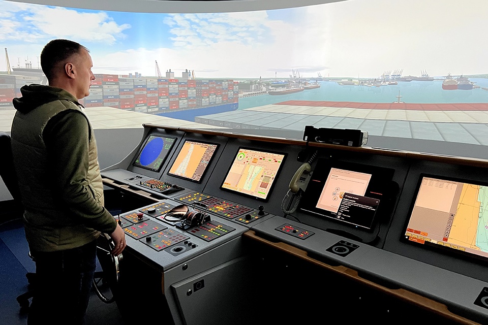 Pietinės Klaipėdos uosto dalies išvystymo alternatyvos vertinamos ir navigaciniu treniruokliu