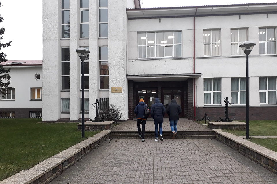 Jūreivystės mokykloje studijuojantys ukrainiečiai nori gyventi ir dirbti savo šalyje