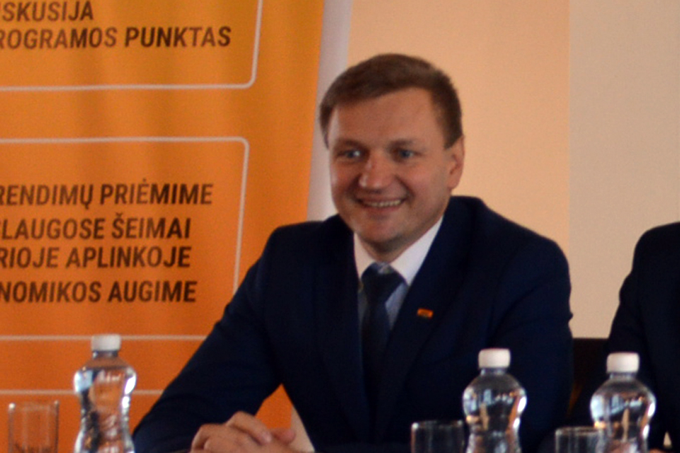 Klaipėdos liberalams vadovaus Edmundas Kvederis