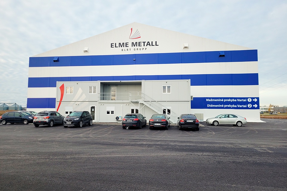„Elme Metall“ Klaipėdoje atidarė sandėlių kompleksą