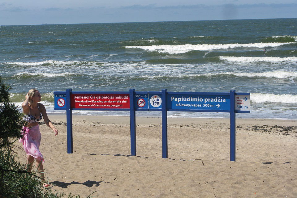 Klaipėdos paplūdimiuose – naujos taisyklės