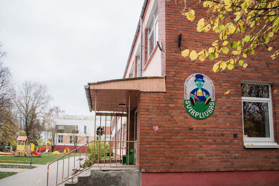 В Клайпеде начались работы по реконструкции детского сада «Сверчок»
