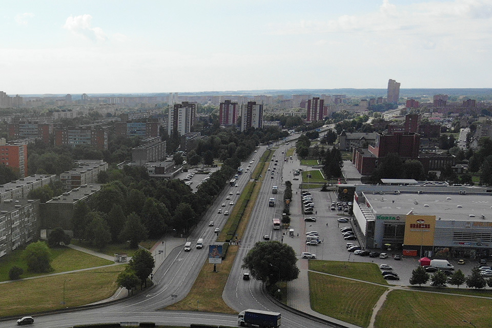 Modernizuos centrinės Klaipėdos eismo ašies valdymo sistemą