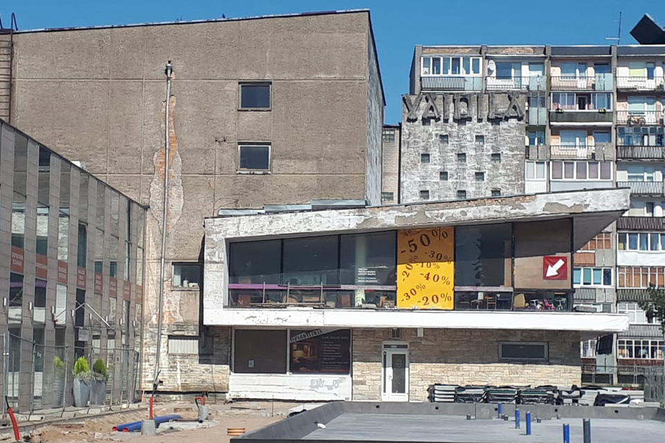 Prasideda buvusio „Vaidilos“ kino teatro pastato atgimimas