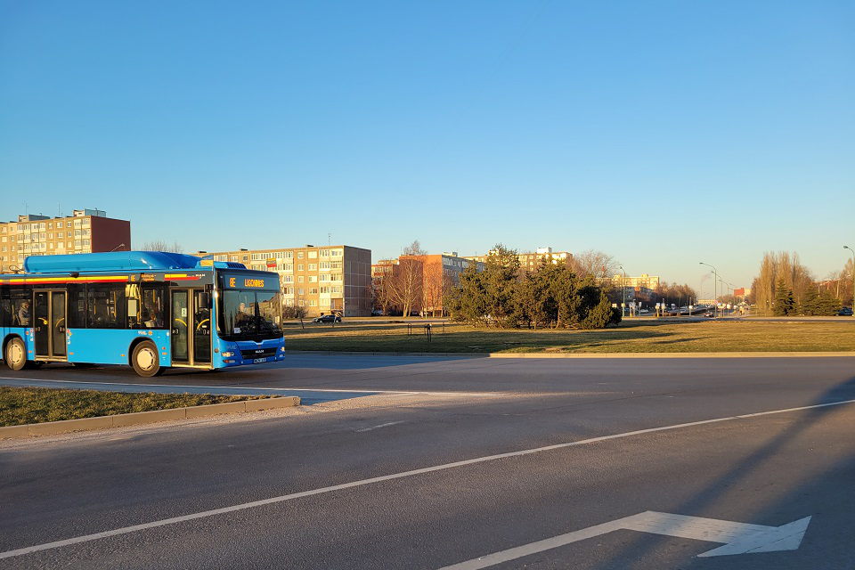 Per Klaipėdą – greičiau: kuriama speciali trasa greitiesiems autobusams